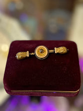 Load image into Gallery viewer, Antique Late 19th Century Victorian Gold Filled Bar Pin circa 1890s Mourning Era
