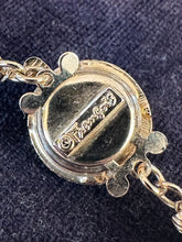 Load image into Gallery viewer, Vintage Early Midcentury 1950s Signed Francois Textured Gold Tone Beaded Necklace 18.5”
