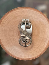 Load image into Gallery viewer, Vintage Midcentury Signed Anson Sterling Silver Dollar Sign Money Clip Engraved “GUNTHER” Patent Pending
