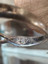 Load image into Gallery viewer, Vintage Sterling Silver Claddagh Celtic Knot Ring US Size 8 Unisex
