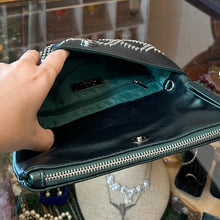Load image into Gallery viewer, The EMERALD CITY Clutch in Metallic Green
