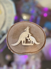 Load image into Gallery viewer, Vintage Modernist Sterling Silver Kangaroo &amp; Baby Joey Brooch Pin Mexico
