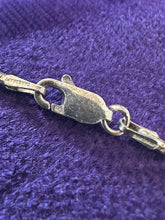 Load image into Gallery viewer, Vintage Signed CH Sterling Silver Religious Holy Ghost Dove Cross Pendant Necklace 17.9”
