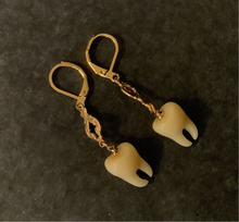 Load image into Gallery viewer, “NOVOCAINE” Handmade Faux Teeth Earrings
