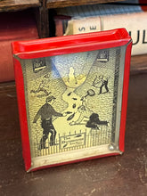 Load image into Gallery viewer, c1920s The Bughouse Puzzle Game Dexterity Bug House Toy Ima Nutt | Glass, Tin &amp; Cardboard | Made in USA
