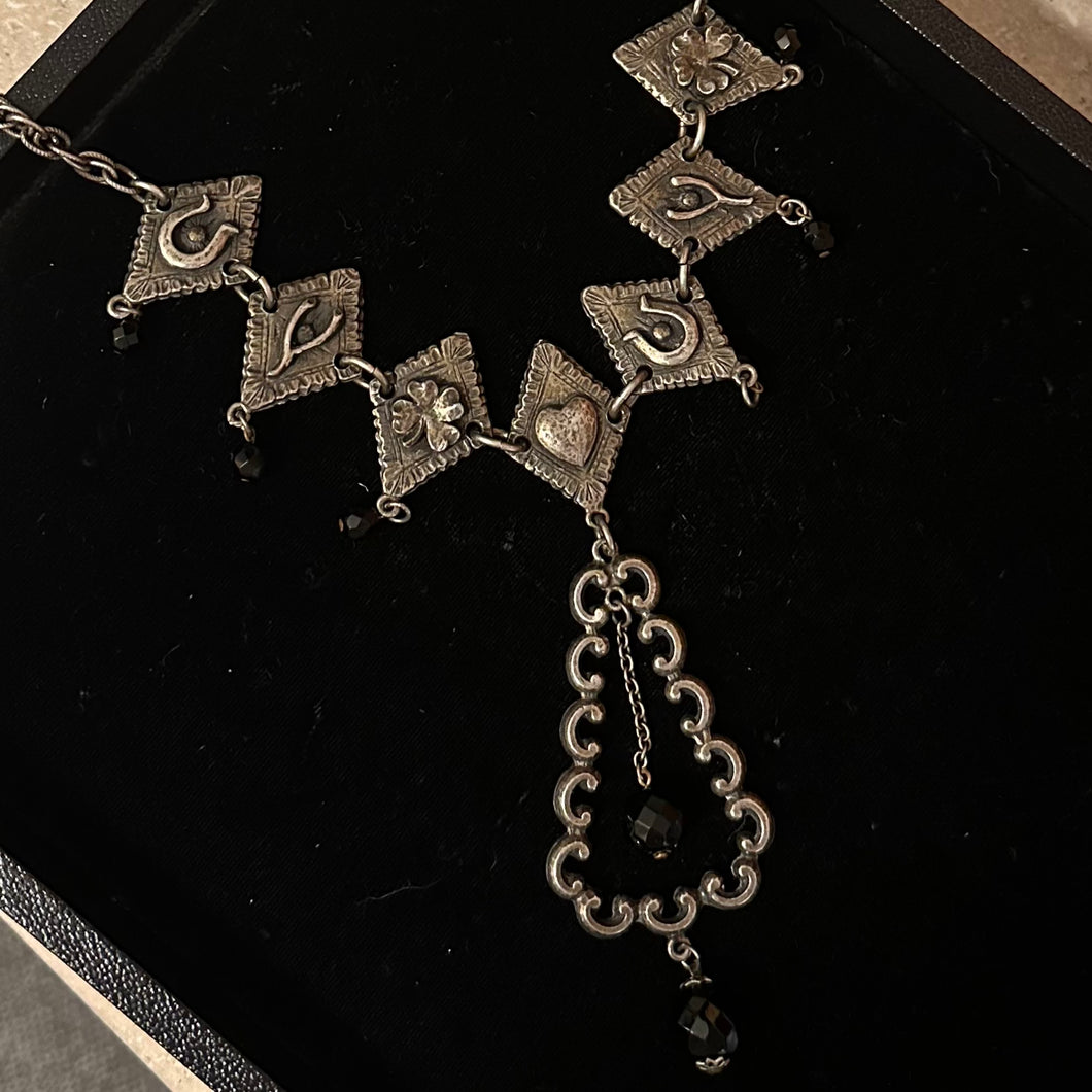 ‘THIRTEEN (LUCKY)’ Statement Choker Necklace
