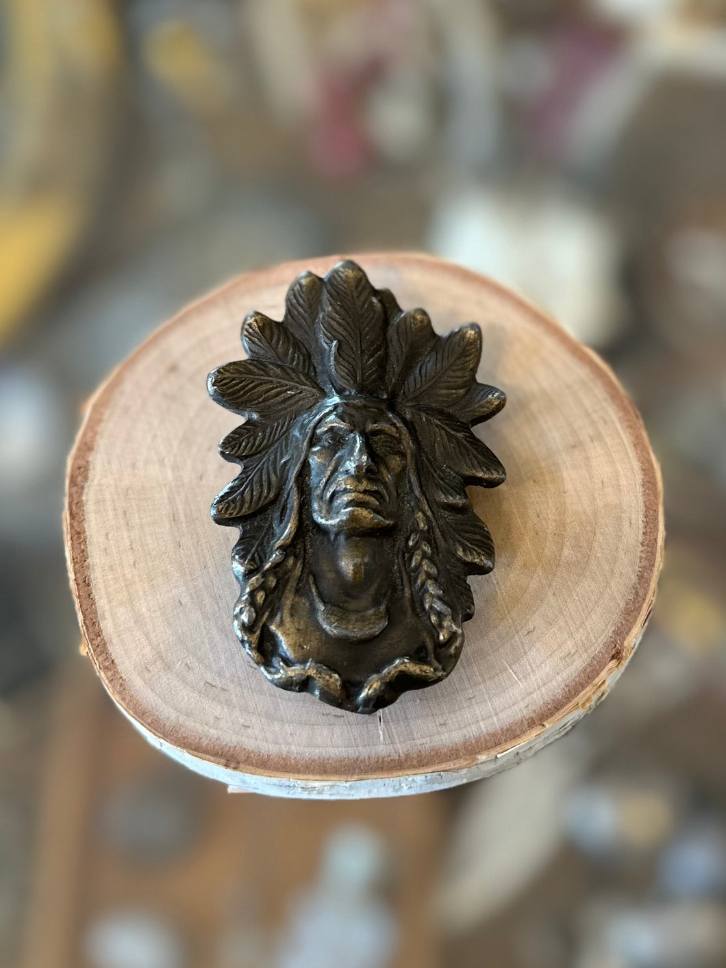 1974 Native American Belt Buckle