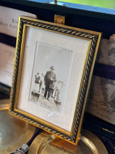Load image into Gallery viewer, Vintage July 1926 Priest Father Garbottini Framed Photograph 5.5” x 7.5” Frame
