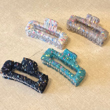 Load image into Gallery viewer, Jumbo Multicolor Thread Claw Hair Clip
