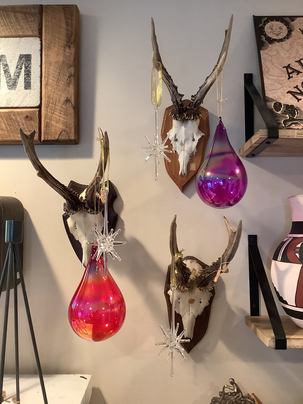 Vintage Handblown Christmas ornaments