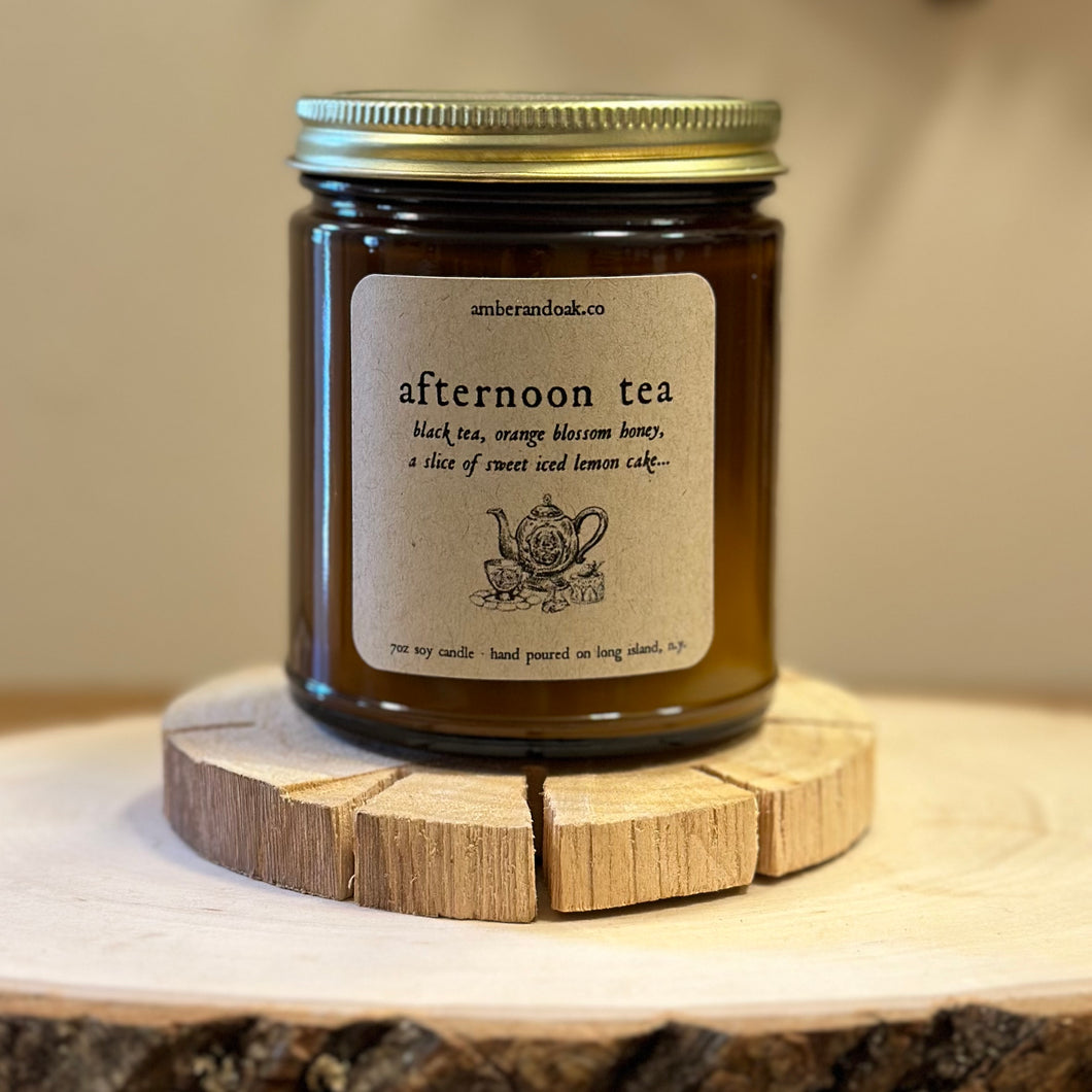 Amber&Oak Afternoon Tea Soy Candle