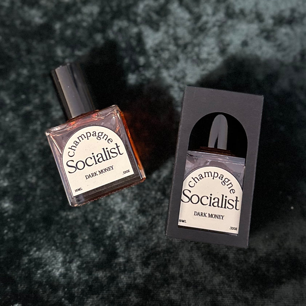 Dark Money Perfume Oil: 10ml (0.3oz)