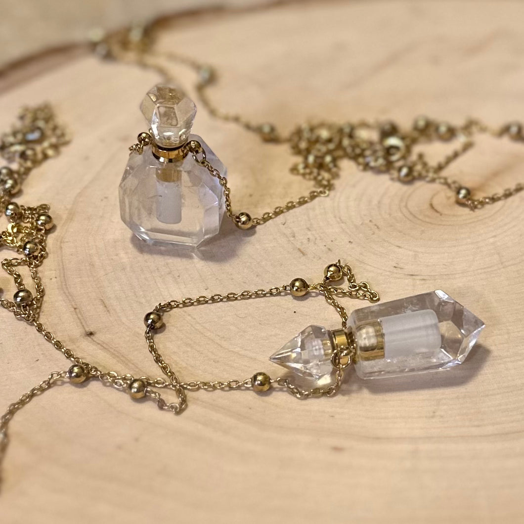Crystal Vile Necklaces