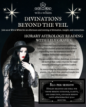 Load image into Gallery viewer, Astrology Reading with Lily Graves | Reserve Your Spot
