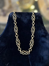 Load image into Gallery viewer, Vintage Art Deco Signed WL Walter Lampl 12K GF Gold Filled Specialty Chain 15.25
