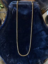 Load image into Gallery viewer, Vintage Signed JB Jacoby Bender 12kt Gold Overlay Beaded Chain Necklace 24.25"
