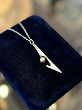 Load image into Gallery viewer, Vintage ORB Otto Robert Bade Sterling Silver Modernist Abstract Pendant Necklace
