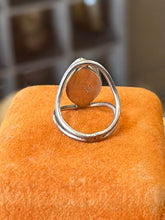 Load image into Gallery viewer, Vintage Signed CR TAXCO Mexico Sterling Silver Abalone Statement Ring US 7
