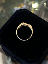 Load image into Gallery viewer, Vintage 14k Yellow Gold Engraved Monogrammed RR Initials Signet Ring US 5 1/2
