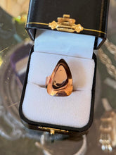 Load image into Gallery viewer, Vintage 1960s ORB Otto Robert Bade Copper Dimensional Triangle Ring Adjustable
