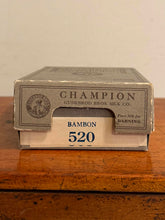 Load image into Gallery viewer, Antique Gudebrod Bros Silk Co Champion Pure Silk for Darning Spools Original Box
