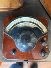 Load image into Gallery viewer, Antique 1901 GE Thomson Alternating Ammeter Type P in Wood Box Serial #125176
