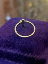 Load image into Gallery viewer, Vintage Sterling Silver Cross &amp; Rose Blossom Ring US 9.25 Religious
