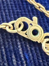 Load image into Gallery viewer, Vintage Solid Sterling Silver Elephant Pendant Necklace 16"
