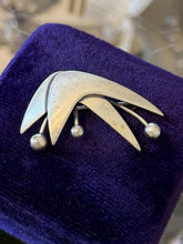 Load image into Gallery viewer, Vintage 1960s Midcentury ORB Otto Robert Bade Sterling Silver Modernist Brooch
