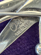 Load image into Gallery viewer, Vintage 1960s Midcentury ORB Otto Robert Bade Sterling Silver Modernist Brooch
