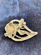 Load image into Gallery viewer, Sterling Silver Vintage Art Nouveau Revival Fairy Nymph Brooch Pin | Tulip
