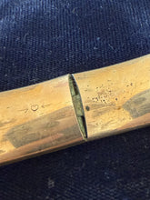 Load image into Gallery viewer, Antique English I.S. &amp; Co. Gold Filled Engraved MJM Monogram Bangle Bracelet
