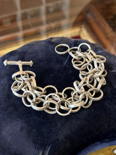 Load image into Gallery viewer, VTG Tiffany &amp; Co. Paloma Picasso Interlocking Circle Multi Chain Toggle Bracelet
