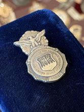 Load image into Gallery viewer, VTG Security Police United States Department of the Air Force Silver Tone Pin
