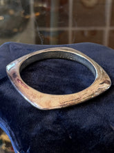 Load image into Gallery viewer, VTG Signed SSD Simon Sebbag Sterling Silver Electroform Square Bangle Bracelet
