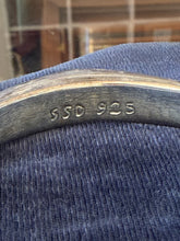 Load image into Gallery viewer, VTG Signed SSD Simon Sebbag Sterling Silver Electroform Square Bangle Bracelet
