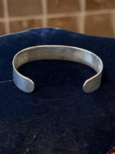 Load image into Gallery viewer, Vintage Signed TV-55 Taxco Mexico Sterling Silver Geometric Cuff Bracelet
