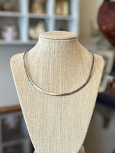 Load image into Gallery viewer, Vintage Solid Sterling Silver Modernist Collar Choker Necklace
