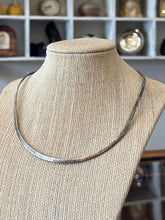 Load image into Gallery viewer, Vintage Solid Sterling Silver Modernist Collar Choker Necklace

