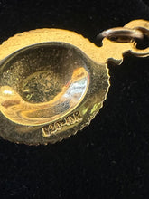 Load image into Gallery viewer, Vintage 1/20 10k Gold Filled Red Rhinestone Smithtown High School NY Charm
