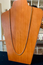 Load image into Gallery viewer, Vintage Signed JB Jacoby Bender 12kt Gold Overlay Beaded Chain Necklace 24.25"
