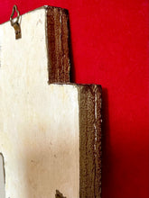 Load image into Gallery viewer, Vintage Florentine Gilt San Damiano Crucifix Cross Religious Wall Plaque
