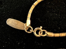 Load image into Gallery viewer, Vintage Signed JB Jacoby Bender 12kt Gold Overlay Beaded Chain Necklace 24.25"

