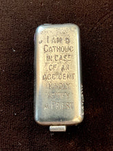 Load image into Gallery viewer, Vintage 1930s Art Deco German Allemagne Reliquary Pocket Shrine St Theresa
