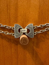 Load image into Gallery viewer, Vintage Midcentury Hollycraft Butterfly Fringe Double Strand Pendant Necklace

