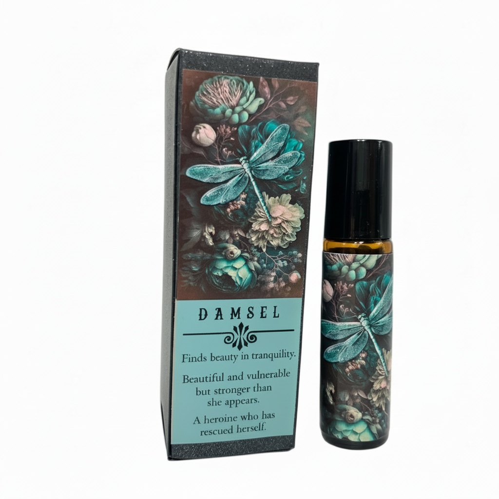 Aura Collection Damsel Pheromone Roll On Roller Oil Perfume | Damselfly