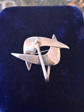 Load image into Gallery viewer, Vintage 1960s Midcentury ORB Otto Robert Bade Sterling Silver Modernist Brooch
