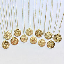 Load image into Gallery viewer, Sterling silver Astrology necklace, choose your zodiac sign!
