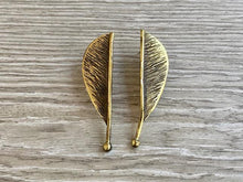 Load image into Gallery viewer, handmade limited edition bronze earrings by turkish designer!

