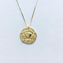 Load image into Gallery viewer, Sterling silver Astrology necklace, choose your zodiac sign!

